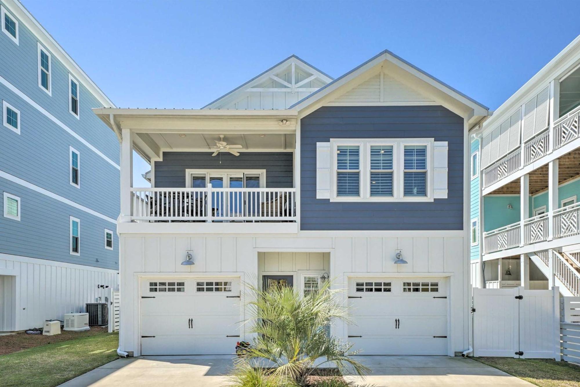 Bright Coastal Abode With Porch And Beach Access! Carolina Beach Exteriör bild