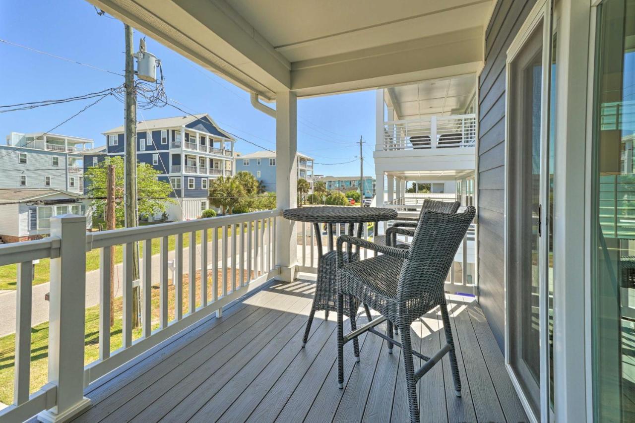 Bright Coastal Abode With Porch And Beach Access! Carolina Beach Exteriör bild