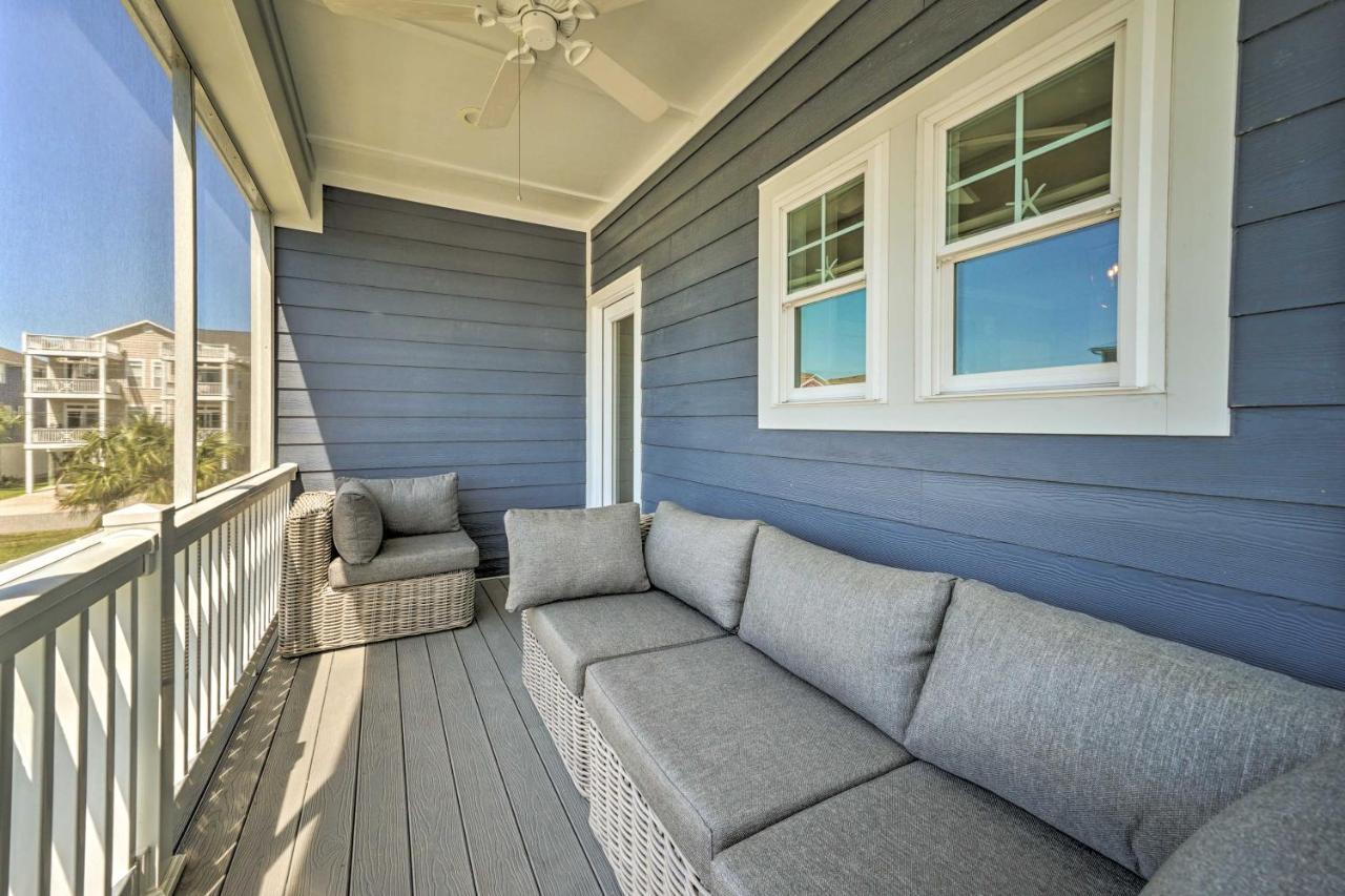 Bright Coastal Abode With Porch And Beach Access! Carolina Beach Exteriör bild